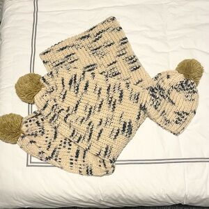 Madewell scarf and hat